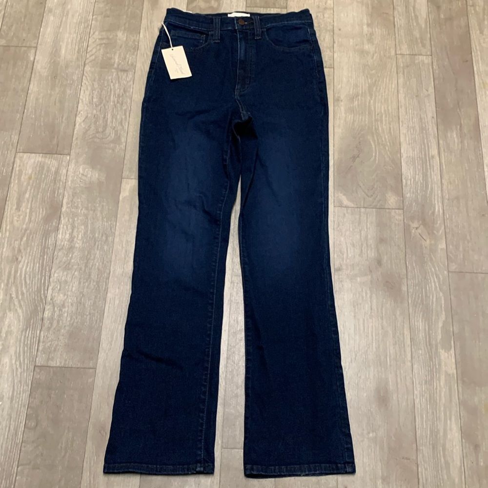 Womens NWT Universal Thread Stretch High‎ Rise Ankle Bootcut Denim Jeans